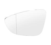 Car door rearview mirror Compatible with VW For Passat B7 2010 2011 2012 2013 2014 2015 For Beetle A5 2012 2013 2014 2015 Car Heated Side Mirror Glass(Left)