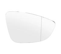 Car door rearview mirror Compatible with VW For Passat B7 2010 2011 2012 2013 2014 2015 For Beetle A5 2012 2013 2014 2015 Car Heated Side Mirror Glass(Right)