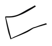 Car Door Rubber Edge Trim Seal Strip Car Door Window Glass Run Channels Runchannel for Mitsubishi for Pajero for Montero 2 MK2 1990-2004 MB669185 MB669186 MB669761 MB669762(Rear Left)