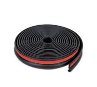 Car Door Rubber Edge Trim Seal Strip Z Type Car Door Seal Strip 25mm Universal Auto A/B/C-Pillar Rubber Seals For Noise Insulation Dustproof Sealing Strips(2 Meters)