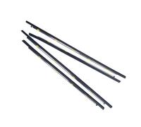 Car Door Rubber Seal for CRV 2007-2022 4 Piece/Set Car Window Weather Strip Waterproof Chrome Pressure Sealing Auto Sill Seal Belt Car Rubber Sealing Strips(for CRV 17-22)