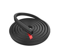 Car Door Rubber Seal Strip Car Door Seals Double-Layer Auto Weatherstrips Protection Soundproof Waterproof Rubber Sealing Strip for Trunk Hood(Extra Large5m)
