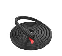 Car Door Rubber Seal Strips Double-Layer Auto Weatherstrips Universal for Door Trunk Hood Soundproof Rubber Sealing Strip(15x14 5m)