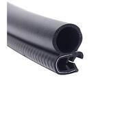 Car Door Rubber Seal Weather Stripping, U-Shaped Channel Rubber Seal Black 3.28FT Multiple Sizes for Door Window Car Edge Guards(30mm x 17mm)