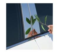Car Door Seal For KIA For Optima 2011 2012 2013 2014 2015 6Pcs Car Door Window Pillar Posts Trim Covers Sticker QAQMHVCVB(Style C)