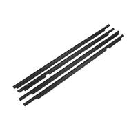 Car Door Seal Protector 4 Pcs Outside Window Rubber For Land For Cruiser For Prado 120 2003-2009 Weatherstrip Seal 75711-60061 Car Door Edge Guards