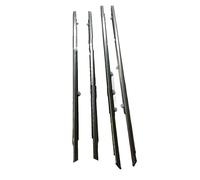 Car Door Seal Protector for Accord 2018-2023 72450-TVA-A01 Glass Protector Weatherstrip Out Laminate 4 X Windows Rubber Outside(Black)