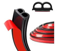Car Door Seal Strip 10M/32.8Ft Long B Shape Self Adhesive Automotive Rubber Draught Seal Weatherstrip for Car Window Door Soundproofing Engine Cover