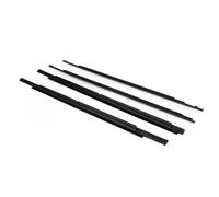 Car Door Seal Strip 4 Pieces Outer Noise Reduction for Outlander 2007-2012 | Compatible with Mitsubishi, Flexible Material, All Season Use, Water Tight, Easy Installation, Durable, Weather Resistant