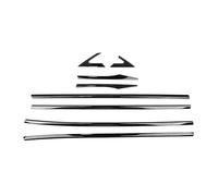 Car Door Seal Strip for Civic for Sedan 2016 2017 2018 2019 2020 2021 8 PCS Car Exterior Window Molding Trim Weatherstrip