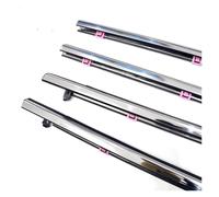 Car Door Seal Strip for Odyssey 2014 15 16 17 18 19 20 21 Side Chrome Window Rubber Weatherstrip Seal Belt Trim Black