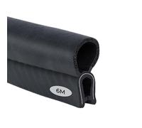 Car Door Seal, Universal Sealing Profile, Door Seals, Car Rubber Seal, Boot Seal, Weather Protection for Cars, Boats, Motorhomes, Trucks and Home Applications (6m-T)