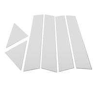 Car Door Sealing Strip For Chrysler 300/300C 2005 2006 2007 2008 2009 2010 Chrome 6Pcs Car Window Pillar Posts Cover Trim Car Weather Stripping