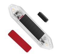 Car Door Security Light - 8 * 1.5cm Solar Powered Vehicle Door Safety Lamp, Car Flashing Warning Lights For Sedan SUV Nighttime Travel Business Trip Commuting Parking Lot