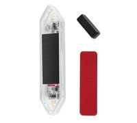 Car Door Security Light - 8 * 1.5cm Solar Powered Vehicle Door Safety Lamp, Car Flashing Warning Lights For Sedan SUV Nighttime Travel Business Trip Commuting Parking Lot