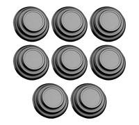 Car Door Shock Absorber, 8X Sliding Door Dampers with Adhesive Backing, 1.06x1.06x0.39 Inches Soundproof Silicone Edge Guard, Bumper Cushion for Cars SUVs, Noise Reduction and Protection