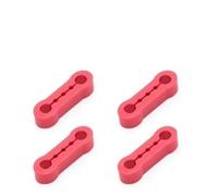 Car Door Shock Absorber Pads 4Pcs Car Door Buckle Cushion Universal Auto Shock Absorber Silicone Buffer Reduce Noise Anti-Vibration(Red 4pcs)