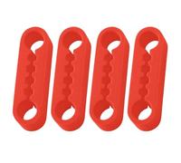 Car Door Shock Absorber - Reduce Slamming Noise | High Elasticity Damper Cushion - Circular Buffer Disc | 3.5x1x1cm, 4 Piece Pack Set | Flexible Silicone Rubber Pad Spacer - For Automotive Pillars
