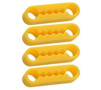 Car Door Shock Absorber - Reduce Slamming Noise | High Elasticity Damper Cushion - Circular Buffer Disc | 3.5x1x1cm, 4 Piece Pack Set | Flexible Silicone Rubber Pad Spacer - For Automotive Pillars