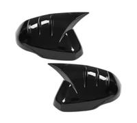 Car Door Side Mirror For CR-V CRV 6th Gen 2023 2024 2025 Rearview Trim Cover Shell Cap Glossy Black/Carbon Fiber Look(Glossy Black)