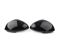 Car Door Side Rearview Mirror Cap Replacement for Alfa Romeo For Giulia 2017 2018 2019 2020 2Pcs Glossy Black Exterior Mirror Decoration Cover FIXCOR