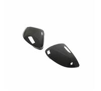 Car Door Side Rearview Mirror Cover For VW For Golf 8 MK8 VIII 2020-2026 Reverse Housing Wing Shell Caps With Lane Assist front door mirror protective housing(Twill look)