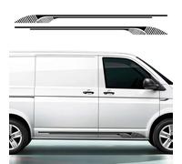 Car Door Side Sticker Stripes Graphics Camper Van Decals Auto Decor Accessories, for VW Transporter T4 T5 Caddy RV30