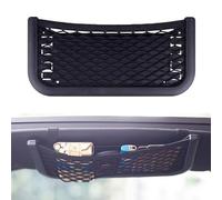 Car door side storage net, compatible with Dodge jcuv Caliber, seatback sun visor phone storage pocket, adhesive interior accessories