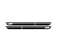 Car Door Side Stripes Sticker Car Hood Bonnet,For MINI Countryman F60 ALL4 JCW 2017-On 2022 2023