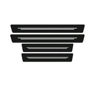 Car Door Sill Protector For Hyundai i20 Active Facelift Typ GB AB Bj. 2018, 4 Pieces Carbon Fiber Sill Protectors Strips Paint Protection Non-Slip Anti-Scratch Kick Plate Sticker Car Accessories