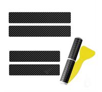 Car Door Sill Protector for Lexus LS 500h 2017-2021 2022 2023 2024 2025 UVF50,Car Sill Protectors Strips,Anti-Scratch,Automobile Accessories Threshold Protection Sticker,B-Black