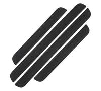 Car Door Sill Protector For Skoda Octavia 2021-2023 2024 2025, Rubber Front/Rear Door Sill Scuff Plate Guard, Panel Step Protector, Anti-Scratch, Waterproof, Easy To Install,Black