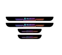 Car Door Sill Protector for Suzuki SX4 Swift S-CROSS Alto Vitara, Door Edge Step Dust Shield Cover Scratch Resistant Exterior Accessories,A inside*4