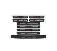Car Door Sill Protector Strips, for Citroen C1 C2 C3 C4 C5 C6 C8 C4L DS3 DS4 DS5 DS5LS DS6 Kick Plate Guard,Threshold Protection Sticker Automobile Decor Accessories,9 piece