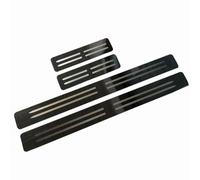 Car Door Sill Protector Strips For Jeep Grand Cherokee Comander Wrangler Compass Renegade Patriot, Stainless Steel Welcome Pedal Threshold Kick Plates Non-Slip Anti-Scratch Accessories
