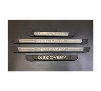 Car Door Sill Protector Strips for Land Rover Discovery, Sticker Trim Non Slip Anti Scratch Stainless Steel Material, 4 Pcs