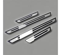 Car Door Sill Protector Strips, Kick Plates for Skoda Enyaq iV 2021-2025 Protector Trim, Welcome Pedal Strip Cover Decoration Accessories, 4PCS