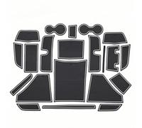 Car Door Slot Mats for Harvard First Love, Non-Slip Rubber Mats Car Interior Fit Mat Car Mat Bundle Door Seam Accessoires,White