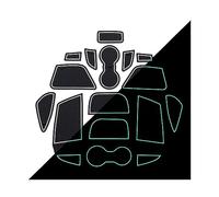 Car Door Slot Pad for Ford Focus 3 MK3 2011-2014 Pre-facelift ST RS, Centre Console Non-slip Mats, Car Non-slip Rubber Mats, Cup Pad, Arm Box, Non-slip Dust Decoration Mats -Easy to Use