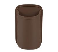 Car Door Storage Box - PU Leather Cup Holder, Multi Functional Seat Side Organizer | Heavy Duty Anti Spill Beverage Phone Key Storage for Truck RV Backseat Use