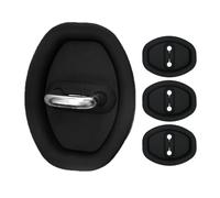 Car Door Tower Cover - 4 Pieces Silicone Latches Protection Kit, Noise Reducer Silencer, Vehicle Locking Cover Cushion, Car SUV Truck Accessories | Door Lock - Latches - Gadget for Car