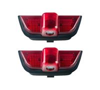 Car Door Welcome Light For C Class Light W204 C40 C63 C200 C220 C300 C450 LED Lamp Auto Accessories Decor Door Welcome Lights (Color : For Amg with Logo, Size : 2 Pieces)