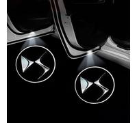 Car Door Welcome Light for DS3 DS4 DS6 DS5, Car Door Projector Lights Entry Lighting Puddle Waterproof Accessories HD Sill Welcome Lights,A two