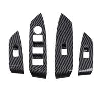 Car Door Window Control Panel Cover Trim Sticker for Mazda for CX-5 for CX5 2017-2022 North American Version Interior Panel Decorative Strip(Right Hand Drive)