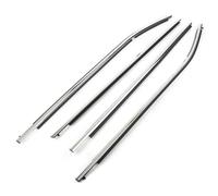 Car Door Window Molding Weatherstrip for Toyota for Corolla 2014 2015 2016 2017 2018 4pcs Rain Deflector Chrome