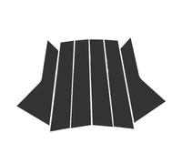 Car Door Window Rubber Seal Strip Glossy Black B C Pillar Post Cover Car Sticker For KIA For Sportage NQ5 2022-2024 Window Door Decorative Accessories AJOHBM