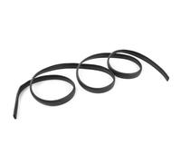 Car Door Window Trim 170cm Black Car Seal Under Front Windshield Panel Sealed Trim Moulding Strip Rubber