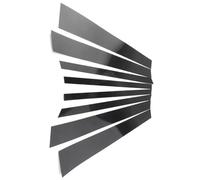 Car Door Window Trim Pillar Posts Black Cover Panel Decoration For X5 E70 2007 2008 2009 2010 2011 2012 2013 IENQBVL