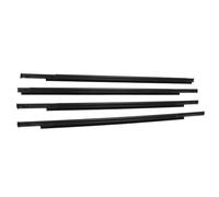 Car Door Window Trim Seal for Mitsubishi for Outlander 2007 2008 2009 2010 2011 2012 4PCS Car Window Sea Belt Moulding Trim Weather Waterproof Pressure Strip