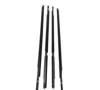Car Door Window Trim Seal for Toyota for Yaris for Hatchback 2006 2007 2008 2009 2010-2013 4 Doors Front Rear Outer Side Glass Sealing Strips Window Weatherstrip